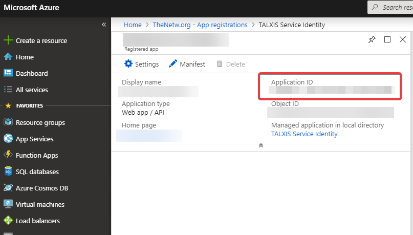 Application client id 